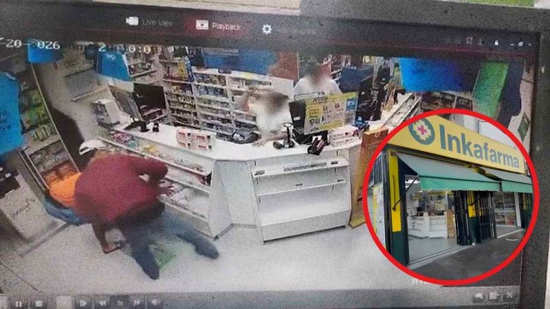 Robos en farmacias de Trujillo quedan registrados en cámaras de seguridad