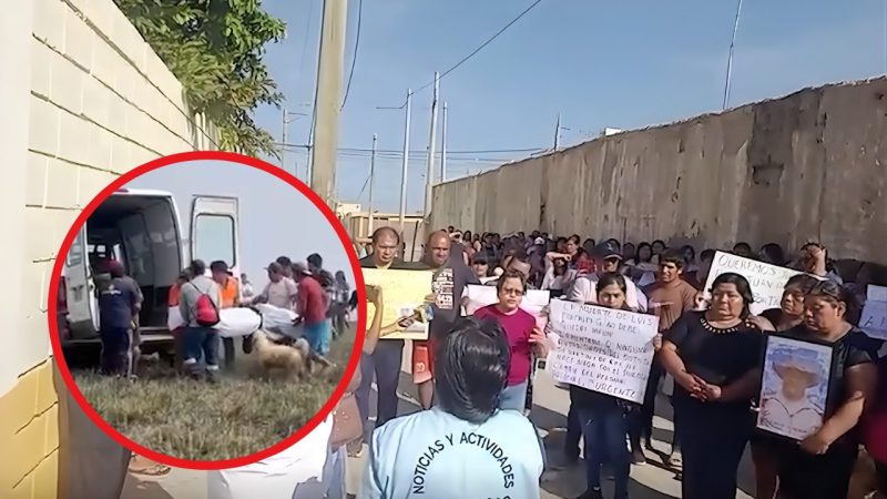 Vecinos exigen justicia por la muerte de pescador en Santiago de Cao