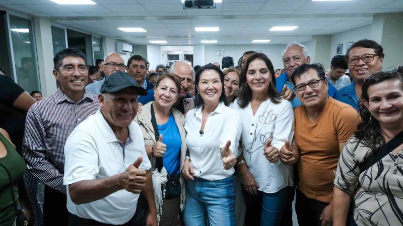 Keiko Fujimori: “Nuestra alianza y cogobierno será con la población”
