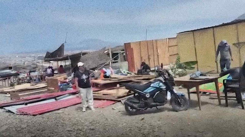 Operativo en Chimbote deja a 400 familias desalojadas