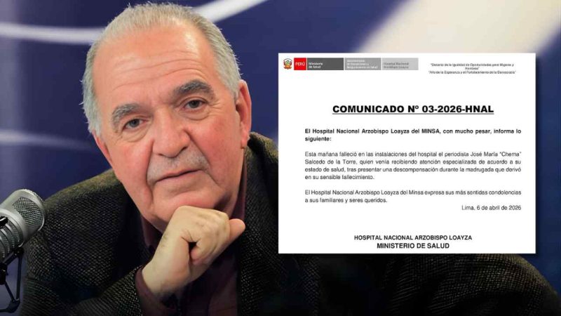 Fallece el periodista José María “Chema” Salcedo a los 79 años