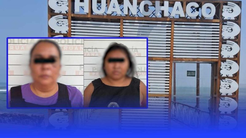 Capturan a presuntas integrantes de “Las Muñecas de la Extorsión” en Huanchaco